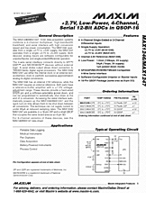 DataSheet MAX1246 pdf